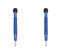 Fcuajdkq 2X 4 Prongs 2.75mm Blades Precision Screwdriver for Watch Change Rubber Strap Band Bezel Case
