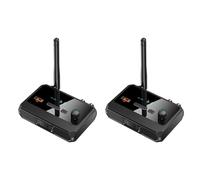 Fcuajdkq 2X Bluetooth 5.3 Audio Transmitter Receiver 3.5 Fiber Optical Coaxial U Disk Stereo Music Wireless Adapter Dongle