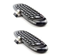 Fcuajdkq 2X Mini Air Mouse Fly Air Keyboard Airmouse for 9.0 8.1 Android TV Box/PC/TV Smart TV Mini 2.4G(C120)