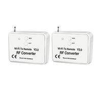 Fcuajdkq 2X Universal Wireless Wifi to RF Converter Phone Instead Remote Control 240-930Mhz for Smart Home