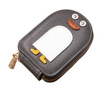 Fcuajdkq Cute Ladies Money Wallet, Pu Classic Card Holder Women, Zipper Case Accordion Wallet, Cartoon Card Case Easy to Use 8.2x3x12.4cm,C