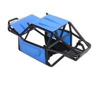 Fcuajdkq Nylon Rock Tarantula Body Frame Kit for 1/18 RC Crawler TRX4M Upgrade Blue