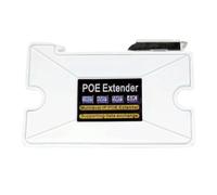 Fcuajdkq Poe Extender 1 T0 2 Ports 10/100M Multilevel IP Poe Extender 300 Meters Cat5/5E/6 Ethernet Data Transmission IEEE802.3af