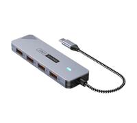 Fcuajdkq USB HUB 3.2 GEN2 10Gbps HUB USB C Splitter High Speed USB Type-C 3.2 HUB