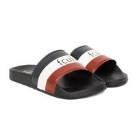 Fcuk 2 Colour Mens Sliders - Navy - Size UK 7