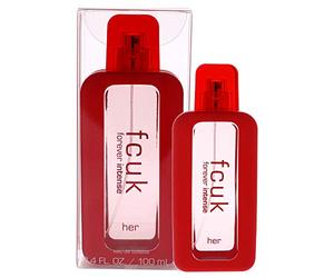 FCUK French Connection UK Forever Intense For Women 3.4 Oz Edt Spray
