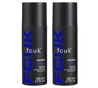 FCUK Men URBAN Deodorising Body Spray 200ml ~ Pack of 2