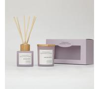 Orchid Petal 130G Candle and 100ML Reed Diffuser Gift Set Pastel Range French Connection Lavender 2 Pack