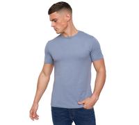 FcUK Stack T-Shirt Men's | T-Shirt | Light Blue Melange | UK Size XL