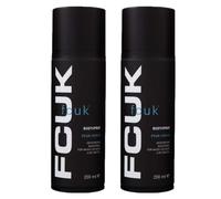 FCUK URBAN Deodorising Body Spray 200ml ~ Pack of 2, Men