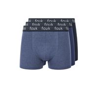 FCUK22 Boxer Shorts (Pack of 3) French Connection Black L
