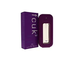 fcuk3 for Her by French Connection Eau De Toilette Spray 100 ml