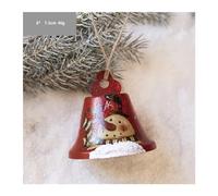 FCXDMY Christmas Decorations Christmas Tree Iron Painted Bells, Pendant Props, Christmas Decorations Winter Tabletop Ornaments Dinner Party Supplies