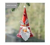 FCXDMY Christmas Decorations Christmas Tree Iron Painted Bells, Pendant Props, Christmas Decorations Winter Tabletop Ornaments Dinner Party Supplies