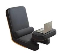 FCXDMY Convertible Sleeper Chair Bed with Pillow, Single Memory Foam Fold Out Floor Sofa, Video Gaming Chair with Back Support, Multi-Use Meditation and Reading Chair