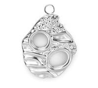 FCXDMY necklace 10pcs/lot Titanium Steel Geometric Craft Earrings for Women Pendants Jewelry Making Supplies Bulk