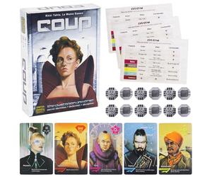 FCXVX oup Card Game,Fun Bluffing Party Game for 2-6 Players15 Minute Playing Time, Party Game for Kids and Adults Ages 14+