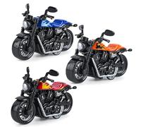 FCXVXCL 3pcs Kid Motorbike Toys,Pull Back Toy Cars Toy Motorcycles for Kids,Alloy Motorcycle ModelRetro Motorcycles Toy for Boys Kids Age 3-8 Year Old
