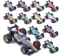 FCXVX 1 Race Cars 12PCS F1 Alloy Race Car Formula 1 Team Car Kit Random Color Model Vehicle for Kids Small Vehicles Toys Children's Gift Ideas for Birthday Halloween Christmas