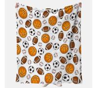 FCXVXCL Football Blankets Throw Football Blanket Soft Warm Fuzzy Throw Blankets Gift for Kidsor Adults for Crib Bed Couch Chair four Seasons Living Room Travel Outdoor