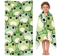FCXVX rog Beach Towel Kids Bath Towel Microfibre Towels Lightweight Compact and Quick Drying Travel Summer Wash Cloth for Outdoor, Bath, Swimming 70x150cm