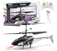 FCXVXCL Remote Control Helicopter, Altitude Hold RC Helicopters with LED Light, One Key Take Off/Landing, Easy to Fly Indoor/Outdoor RC Helicopter, Ideal Festival Gifts Toy for Adults, Wolf