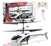 FCXVXCL Remote Control Helicopter, Altitude Hold RC Helicopters with LED Light, One Key Take Off/Landing, Easy to Fly Indoor/Outdoor RC Helicopter, Ideal Festival Gifts Toy for Adults, Shark