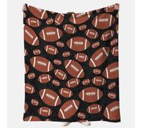 FCXVXCL Rugby Blanket Throw Football Blanket Soft Warm Fuzzy Throw Blankets Gift for Kidsor Adults for Crib Bed Couch Chair four Seasons Living Room Travel Outdoor
