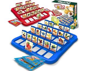FCXVXCL Who is It Kids Games Who Is Game? Fruit Guessing Board Educational Entertainment Toy Easy to Set Up 2 Players Gifts for Friends Ideal for Family Nights Parties