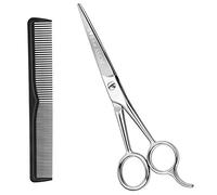 FCYSY Professional Haircut Scissors 6 Inches, Hair Dressing Scissors and Comb Sets, Barber Accessories for Men Women