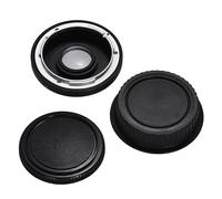 FD to EF Adapter with Optical Glass Element Enable Infinity Focus for FD FL Lenses to DSLR Camera Mount Compatible with 5D 6D 7D 80D Rebel T7i