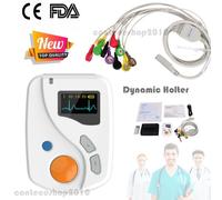 FDA CE 24 Hours ECG Analyzer Recorder 12 Lead Dynamic Holter System PC Software