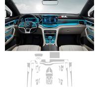 FDAIUN For BYD Song Plus 2021 2022 8.5 mil TPU PPF Precut Self-Adhesive Car Interior Transparent Paint Protection Film Accessories Complete Car Set 43 Pieces (Large Screen 15.6 Inches)