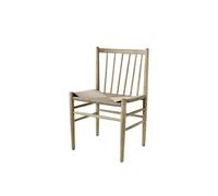 FDB Furniture J80 Dining Chair Oiled Oak/Natural Seat
