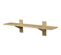 FDB Møbler - B100 Sorø Shelf Oak, 24x100 cm - Oak
