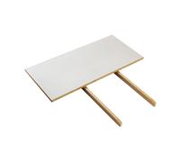 FDB Møbler C35 table extension leaf 95x45 cm light grey-oak nature lacquered