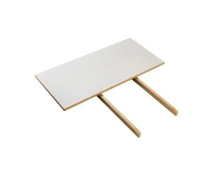 FDB Møbler C35 table extension leaf 95x45 cm light grey-oak nature lacquered
