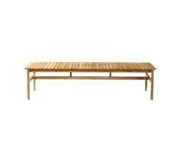 FDB Møbler M10 Sammen 3-seater bench Teak-nature oiled