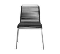 FDB Møbler M20 Teglgård Cord Chair Black-stainless steel