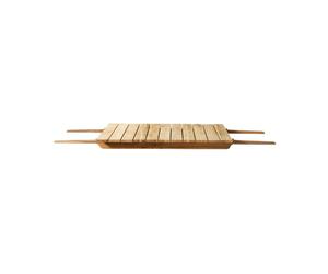 FDB Møbler M4 Sammen Central Plate M2/M3 table extension leaf 90x84 cm teak nature oiled