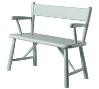 FDB Møbler - P11 Bench 70 cm, Blue Grey - Blue Grey