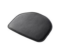 FDB Møbler R5 Nøje J46 seat cushion Black leather
