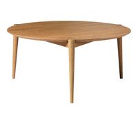FDB möbler - D102 Søs Coffee Table, 85 cm - Natural