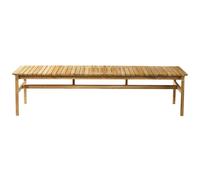 FDB möbler - M10 Sammen Bench Outdoor Teak, 50x185,5 cm - Teak