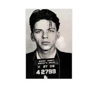 FDBEKPJY Frank Sinatra Mug Shot Glossy Canvas Poster Wall Art Print Picture Paintings 12x18inch(30x45cm)