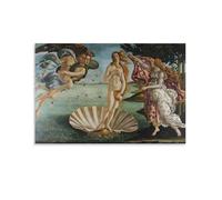 FDBEKPJY The Birth of Venus by Sandro Botticelli Poster Canvas Poster Bedroom Decor Landscape Office Room Decor Gift 08x12inch(20x30cm)