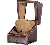 FDBNBJHJE Automatic Single Watch Winder with Soft Flexible Plush Pillow Super Quiet Motor Dual Power Supply fit Most Watches It's so Kind of You