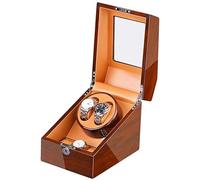 FDBNBJHJE Automatic Watch Winder for 2 Watches + 3 Storage Quiet Motor Adapter and Battery Powered Wood Shell Piano Paint Exterior It's so Kind of You