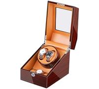 FDBNBJHJE Automatic Watch Winder for 2 Watches + 3 Storage Quiet Motor Adapter and Battery Powered Wood Shell Piano Paint Exterior It's so Kind of You
