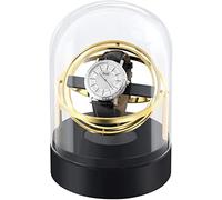 FDBNBJHJE Automatic Watch Winder Single Watch Winder Box Quiet Motor Rotate 360 Degrees Transparent Glass Cover It's so Kind of You